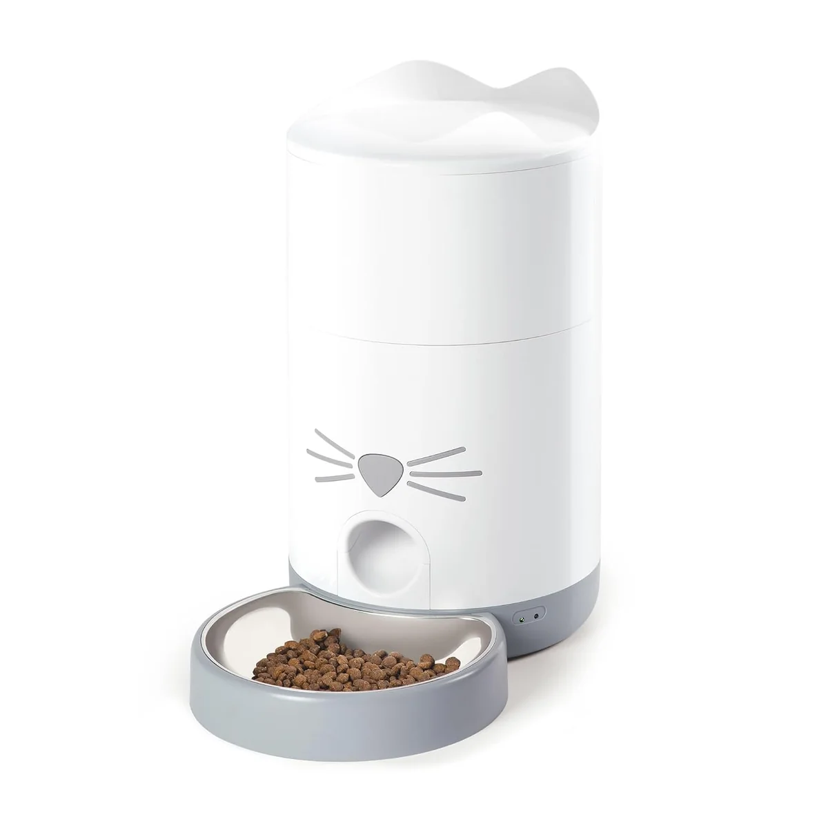 Alimentador automático inteligente Catit PIXI para gatos com reservatório e tigela