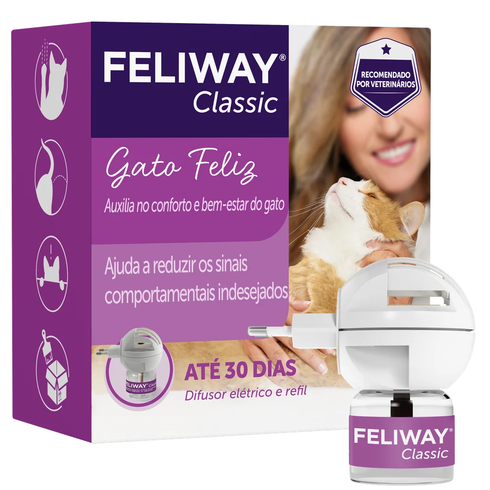 Packshot oficial do FELIWAY CLASSIC Difusor com refil de 48 ml