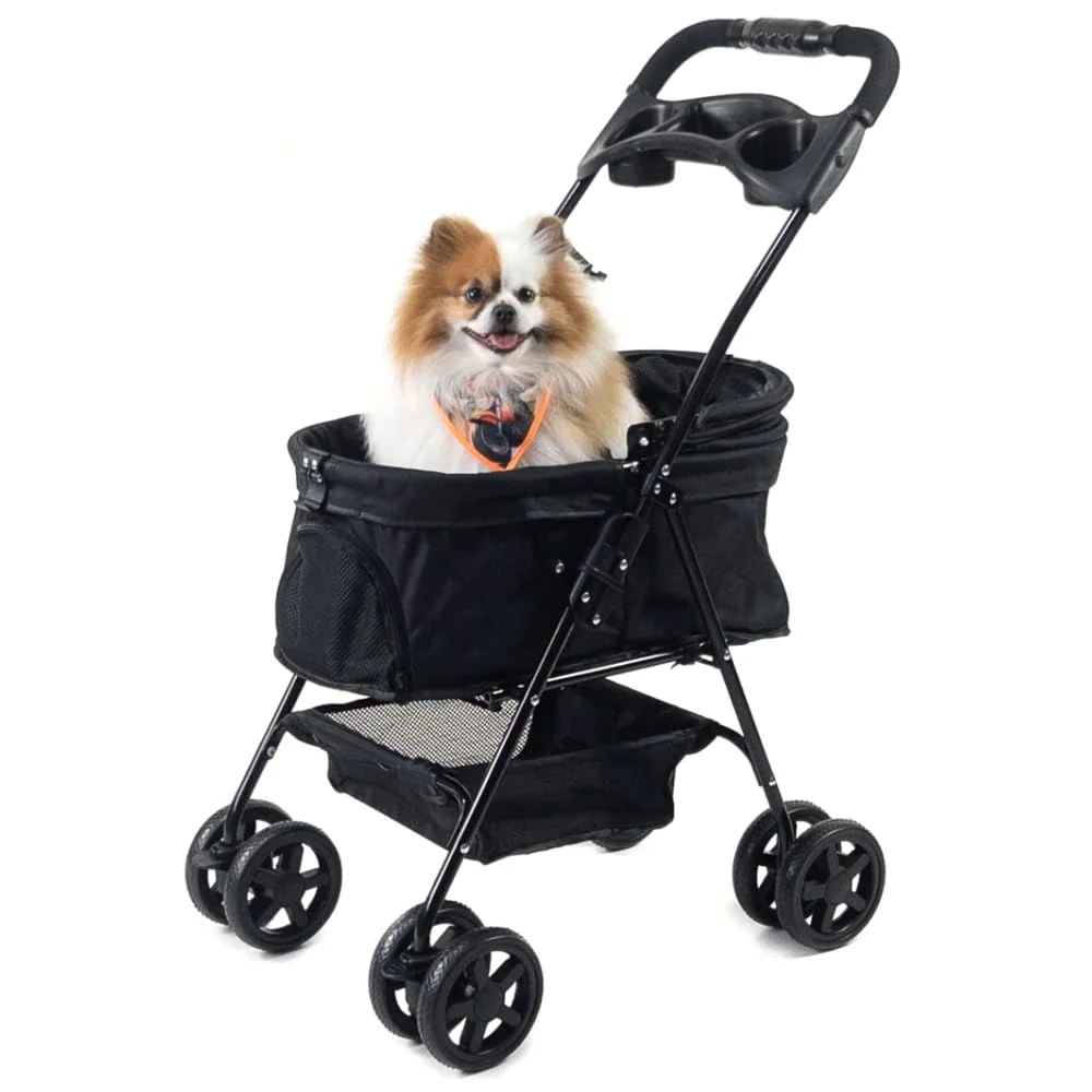 Carrinho de passeio Mighor para pets de pequeno porte até 15 kg