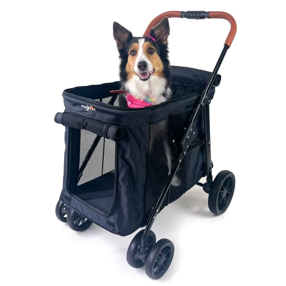 Carrinho de passeio Mighor para cães de grande porte até 30 kg