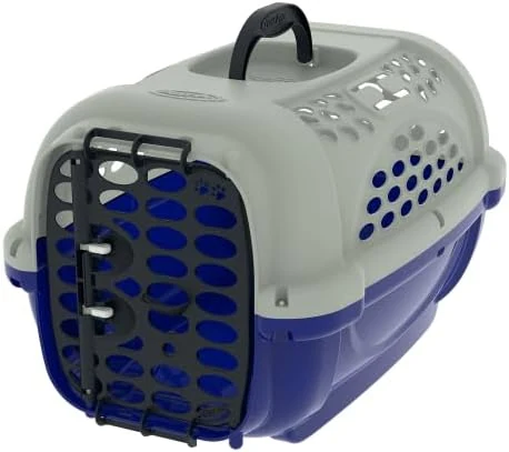 Caixa de transporte Panther nº 2 azul para cães e gatos